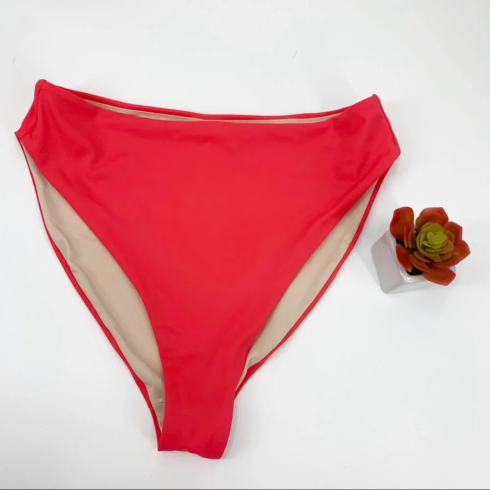 Chelsea28 Easy Retro High Waisted Bikini Bottom XL